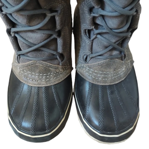 Sorel Cate the Great knee high waterproof winter snow boots grey. Size women's 8 - Picture 7 of 9